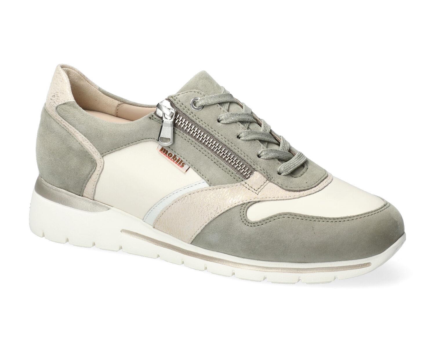 lacets femme modèle Ereen Kaki clair - Mephisto